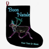 Buon Natale - Electric Cariou Grote Kerstsok (Voorkant)