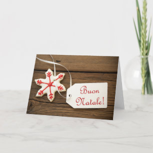 Buon Natale Feestdagen Kaart