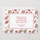 Buon Natale Feestdagenkaart (Achterkant)