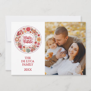 Buon Natale Feestdagenkaart