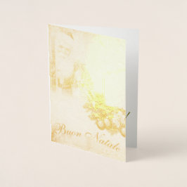 Buon Natale Felice Anno Nuovo Folie Kaarten