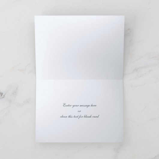 Buon Natale. Fijne Kunst Kerstmis Kaart in het Ita (Binnen)