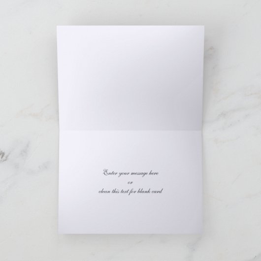 Buon Natale. Fijne Kunst Kerstmis Kaart in het Ita (Binnen)