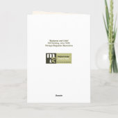 Buon Natale. Fijne Kunst Kerstmis Kaart in het Ita (Achterkant)