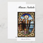 Buon Natale Fotokarte Feestdagenkaart (Voorkant / Achterkant)