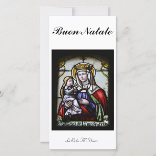 Buon Natale Fotokarte Feestdagenkaart