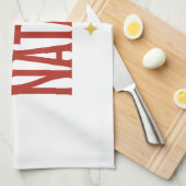 Buon Natale Gift Italian Christmas Theedoek (Quarter Fold)