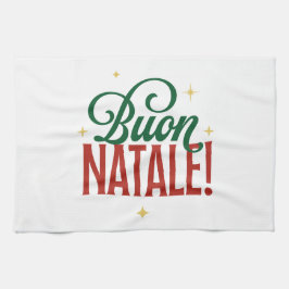 Buon Natale Gift Italian Christmas Theedoek