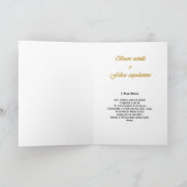 Buon natale - Hagel Mary in het Italiaans Feestdagen Kaart (Binnen)