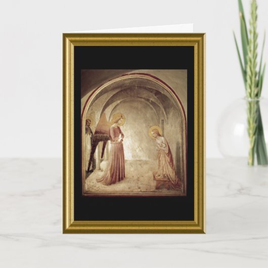 Buon natale - Hail Mary in Italië Feestdagen Kaart (Voorkant)