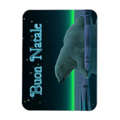 Buon Natale - Ice Edge Polar-Beer Magneet (Verticaal)