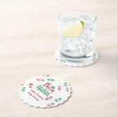 Buon Natale Italiaans kerstfeest Kartonnen Onderzetters (Insitu)