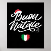 Buon Natale Italiaanse familie Kerstmis, Italië Pr Poster (Voorkant)