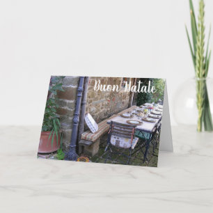 BUON NATALE - ITALIAANSE KERST FEESTDAGEN KAART