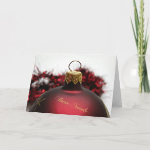Buon Natale Italiaanse kerstkaart Feestdagen Kaart