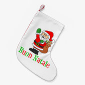 Buon Natale Italiaanse Kerstkous Kleine Kerstsok (Voorkant (Hangend))