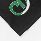 Buon natale italiaanse pasta kerstboom voor Kerstm Fleece Deken (Hoek)