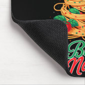 Buon Natale Italian Pasta Spaghetti Funny Christma Muismat (Hoek)