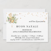 *~* BUON NATALE Italy AP20 Holiday Party Foto Kaart (Achterkant)