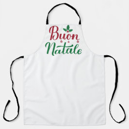 Buon Natale Italy Merry kerst Holly Schort