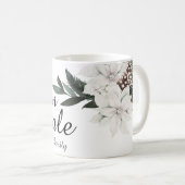 Buon Natale Italy Merry KerstFloral Koffiemok (Voorkant rechts)