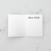 Buon Natale Karte Feestdagen Kaart (Binnen)