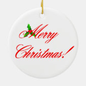 Buon Natale - Kerst-versiering Keramisch Ornament (Achterkant)