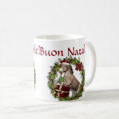 Buon Natale Kerstman Donkey Santa Mok (Voorkant rechts)