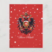 "Buon Natale" Kerstmis in Habsburg Briefkaart (Voorkant)