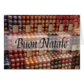 Buon Natale kerstversiering (Voorkant Horizontaal)