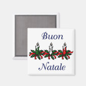 Buon Natale Magnet (Voorkant / Achterkant)