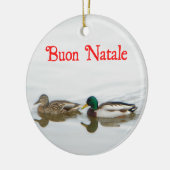 Buon Natale - Mallards Keramisch Ornament (Links)