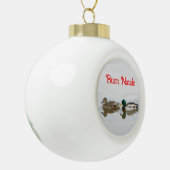 Buon Natale - Mallards Keramische Bal Ornament (Links)