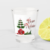 **BUON NATALE* MERRY CHRISTMAS SHOT GLAS (Voorkant)
