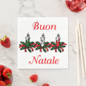 Buon Natale Napkins Servet (Insitu)