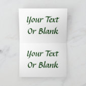 Buon Natale - Northern Lights Moose Feestdagen Kaart (Binnen)