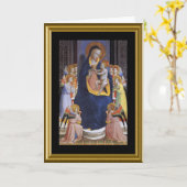 Buon natale - Onze Vader in het Italiaans Kaart (Gele Bloem)