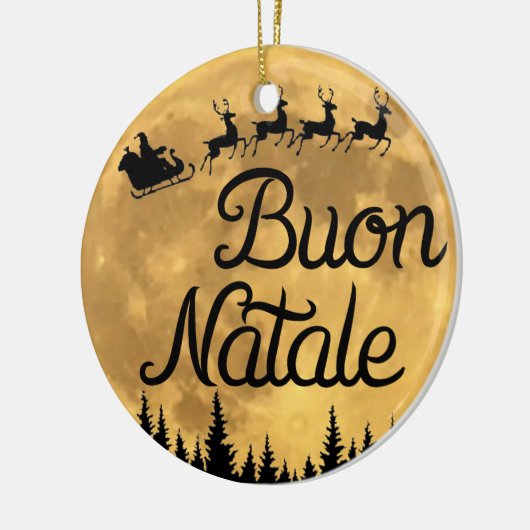 Buon Natale Ornament (Links)