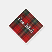 Buon Natale Plaid Servet (Hoek)