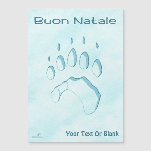 Buon Natale - Polar Beer Pw Print (Voorkant)