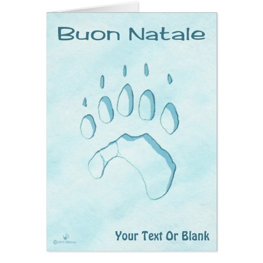 Buon Natale - Polar Beer Pw Print (Voorkant)