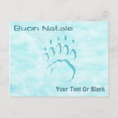 Buon Natale - Polar Beer Pw Print Briefkaart (Voorkant)