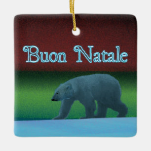 Buon Natale - Polar Lights Polar Beer Keramisch Ornament