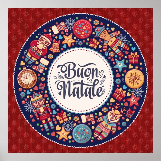 Buon Natale Poster (Voorkant)