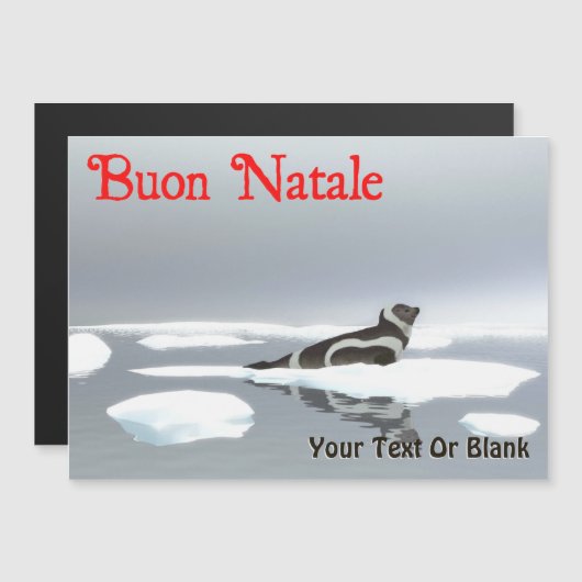 Buon Natale - Ribbon Seal (Voorkant / Achterkant)
