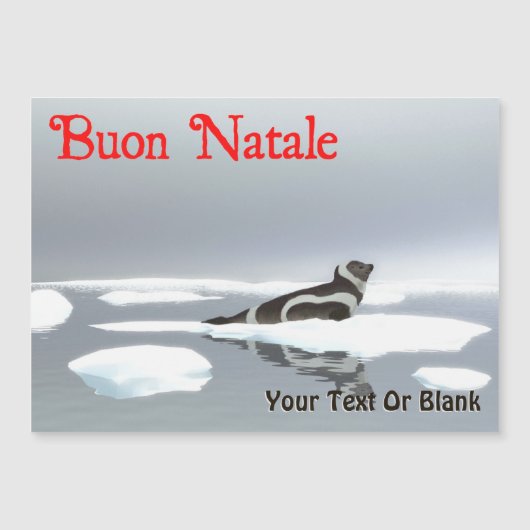 Buon Natale - Ribbon Seal (Voorkant)