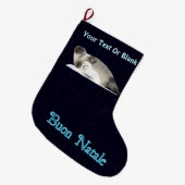 Buon Natale - Ringed zegel Grote Kerstsok (Voorkant (Hangend))