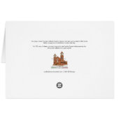 Buon Natale Sanctuary Kerstmis Kaart (Achterkant Horizontaal)