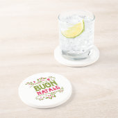 **BUON NATALE** SANDSTONE ONDERZETTER (Zijkant)