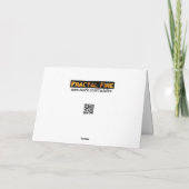 Buon Natale - Snowburst Feestdagen Kaart (Achterkant)